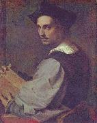 Andrea del Sarto Portrat eines jungen Mannes oil painting reproduction